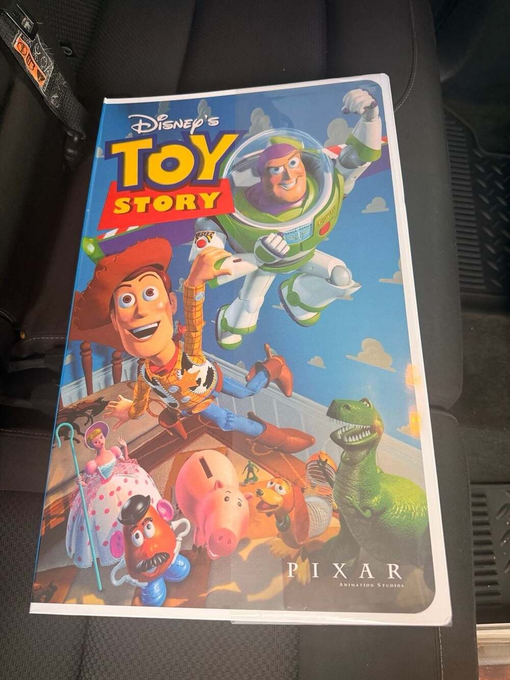 Disney Toy Story VHS Blanket Box Set 50in x 70in Plush Throw